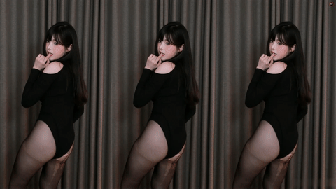 AfreecaTV黑珍(黑晶)(BJ햄찡)2020年10月4日Sexy Dance132924-秀人集