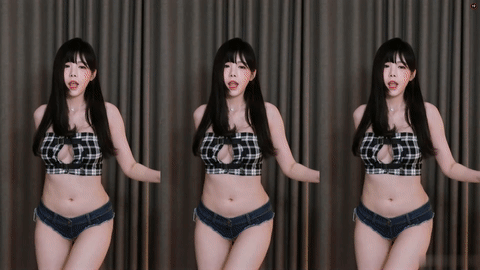 AfreecaTV黑珍(黑晶)(BJ햄찡)2020年10月5日Sexy Dance142911-秀人集