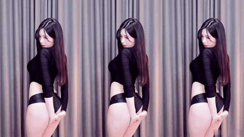 BJ햄찡(黑珍)2021年3月24日Sexy Dance001336-秀人集