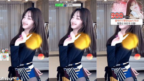Afreecatv뚱미(BJ呆梦)2022年1月26日Sexy Dance161706-秀人集