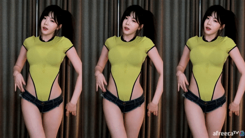 AfreecaTV黑珍(黑晶)(BJ햄찡)2020年9月6日Sexy Dance064754-秀人集