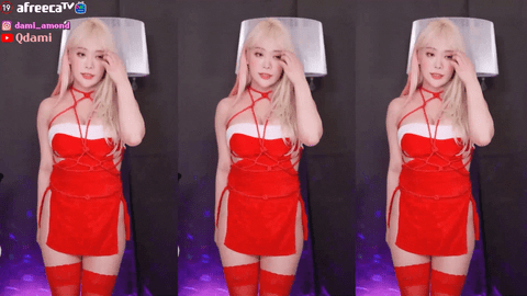 AfreecaTV金娜美(BJ퀸다미)2021年12月25日舞蹈剪辑181026-秀人集