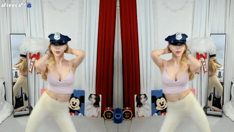 Afreecatv레빈(BJ雷彬)2020年5月13日Sexy Dance07516734-秀人集