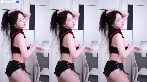 AfreecaTV朴荷乐(BJ박하악)2022年6月13日舞蹈剪辑204319-秀人集