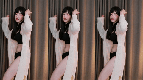 AfreecaTV黑珍(黑晶)(BJ햄찡)2020年11月10日Sexy Dance104143-秀人集