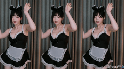 AfreecaTV黑珍(黑晶)(BJ햄찡)2020年9月8日Sexy Dance063431-秀人集