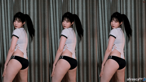 AfreecaTV黑珍(黑晶)(BJ햄찡)2020年8月30日Sexy Dance041154-秀人集