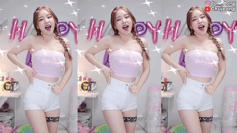 Afreecatv츄정(BJ秋亭)2021年6月7日Sexy Dance224639-秀人集