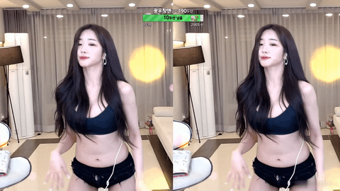 AfreecaTV呆梦(BJ뚱미)2021年4月6日舞蹈剪辑044646-秀人集