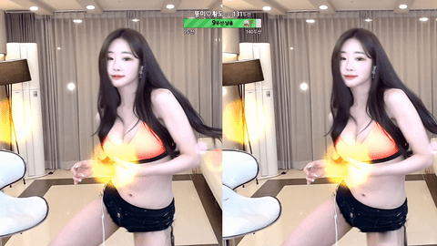 AfreecaTV呆梦(BJ뚱미)2021年4月9日舞蹈剪辑005044-秀人集