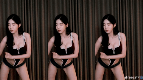 AfreecaTV黑珍(黑晶)(BJ햄찡)2020年8月4日Sexy Dance214849-秀人集