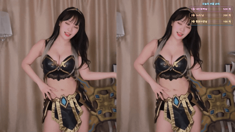 Afreecatv퀸다미(BJ金娜美)2021年2月25日Sexy Dance205444-秀人集