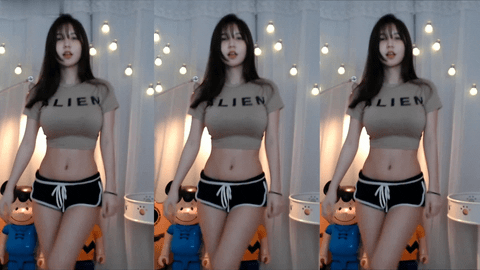 BJ花井(화정)2021年2月16日舞蹈剪辑152239-秀人集