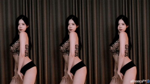AfreecaTV黑珍(黑晶)(BJ햄찡)2020年8月8日Sexy Dance163441-秀人集
