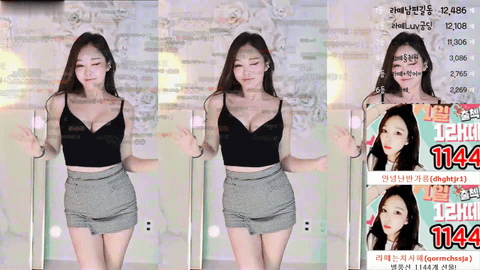 AfreecaTV拿铁咖啡(BJ안녕난라떼야)2020年12月8日Sexy Dance225950-秀人集