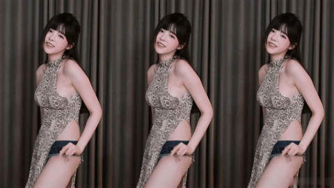 AfreecaTV黑珍(黑晶)(BJ햄찡)2020年10月11日Sexy Dance152560-秀人集