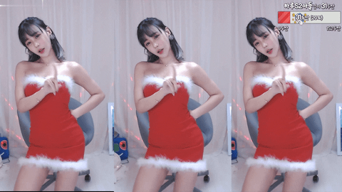 BJ하루(韩璐)2021年12月24日Sexy Dance134606-秀人集