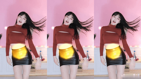 Afreecatv하늘이(BJ荷娜)2021年11月24日Sexy Dance070046-秀人集