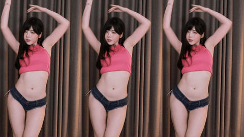 AfreecaTV黑珍(黑晶)(BJ햄찡)2020年10月28日Sexy Dance155741-秀人集