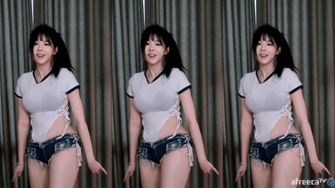 AfreecaTV黑珍(黑晶)(BJ햄찡)2020年8月30日Sexy Dance041155-秀人集