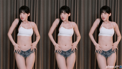 AfreecaTV黑珍(黑晶)(BJ햄찡)2020年9月20日Sexy Dance112146-秀人集