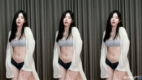 AfreecaTV黑珍(黑晶)(BJ햄찡)2020年8月21日Sexy Dance192651-秀人集