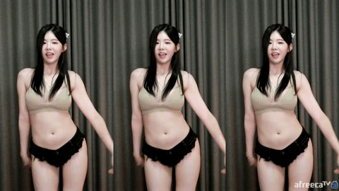 AfreecaTV黑珍(黑晶)(BJ햄찡)2020年8月13日Sexy Dance171518-秀人集