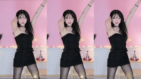BJ하늘이(荷娜)2021年11月12日Sexy Dance090352-秀人集
