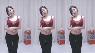 BJ韩璐(하루)2021年4月1日舞蹈剪辑153801-秀人集