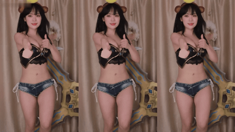 AfreecaTV金娜美(BJ퀸다미)2021年2月25日舞蹈剪辑215447-秀人集