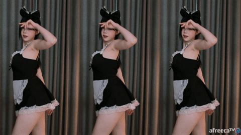 AfreecaTV黑珍(黑晶)(BJ햄찡)2020年9月8日Sexy Dance080435-秀人集