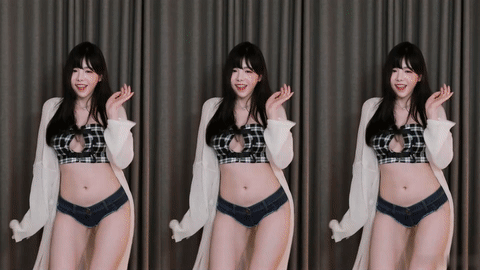 AfreecaTV黑珍(黑晶)(BJ햄찡)2020年10月5日Sexy Dance142912-秀人集